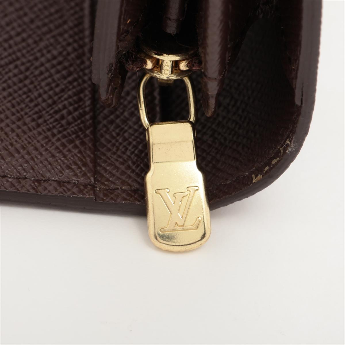 Louis Vuitton Damier Ebene Porte Monnaie Billets Tresor Wallet 7