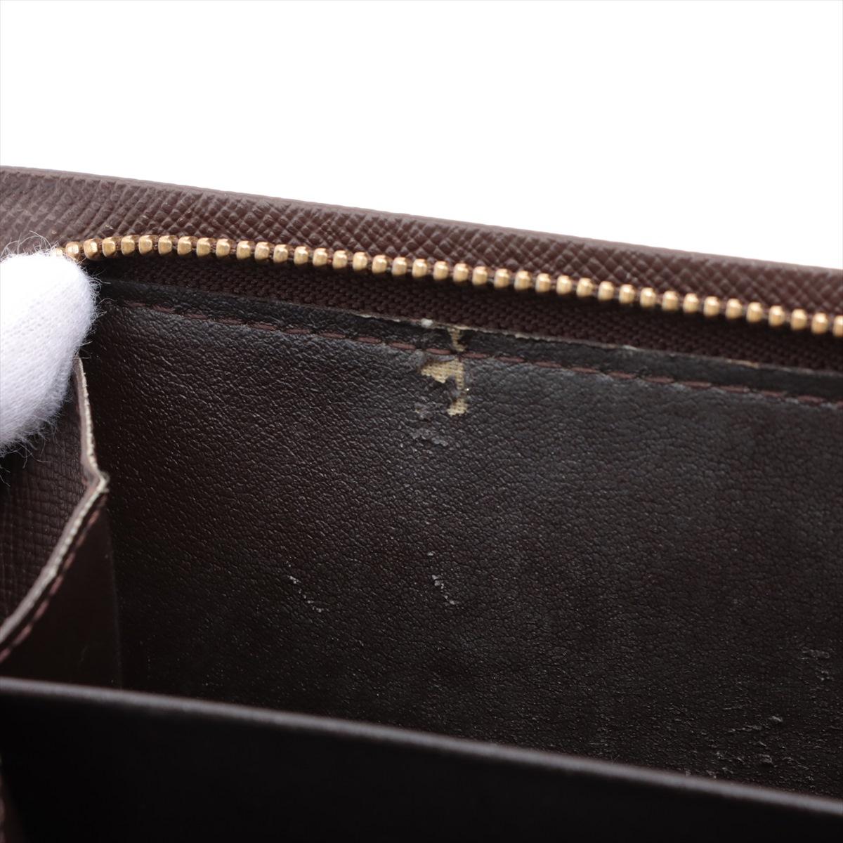 Louis Vuitton Porte-monnaie damier ébène Porte Monnaie Tresor en vente 7