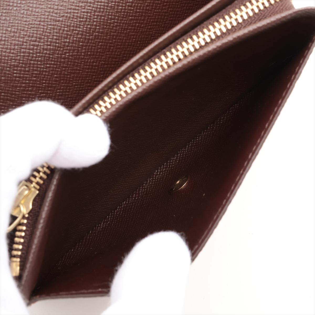 Louis Vuitton Damier Ebene Porte Monnaie Billets Tresor Wallet 3