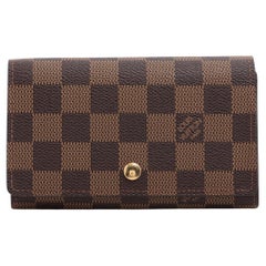 Louis Vuitton Damier Ebene Porte Monnaie Billets Tresor Wallet