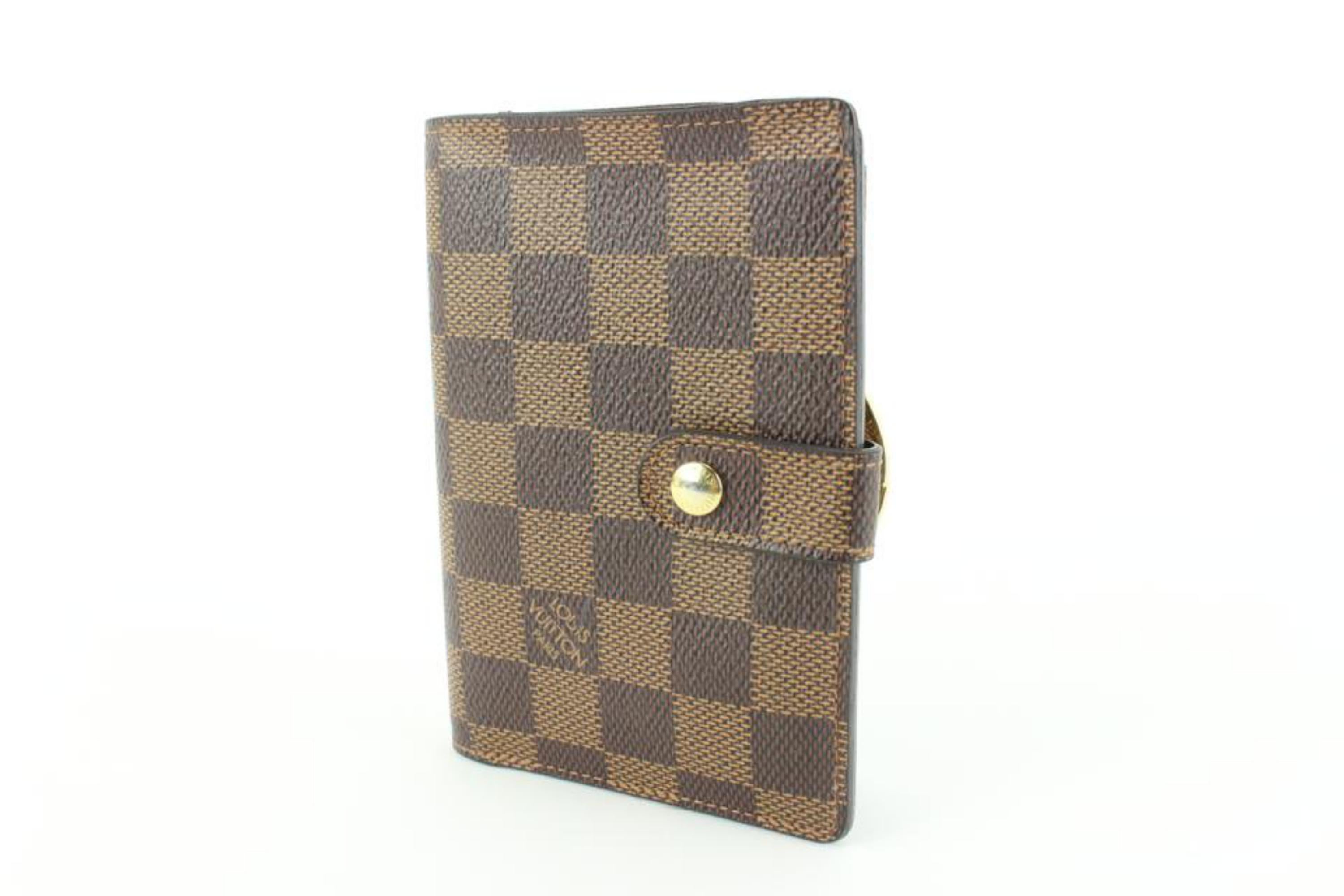 Louis Vuitton Damier Ebene Porte Monnaie Billets Viennois Kisslock Wallet l8lk53 For Sale 4