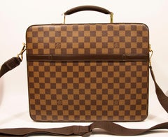Louis Vuitton Damier Ebene Porte Ordinateur Sabana Business Bag Laptop Bag