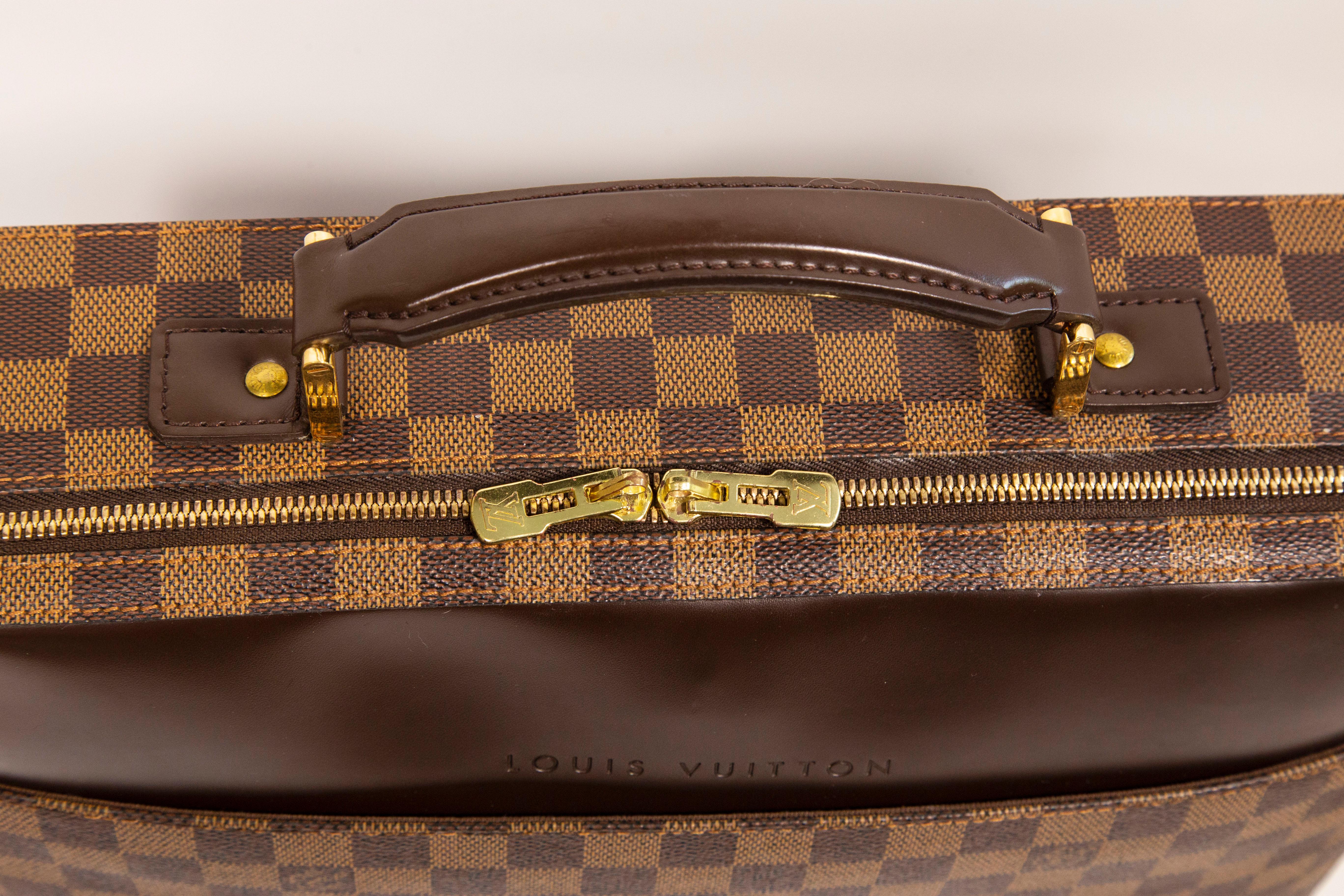 Louis Vuitton Damier Ebene Porte Ordinateur Sabana Business Bag Laptop Bag For Sale 2