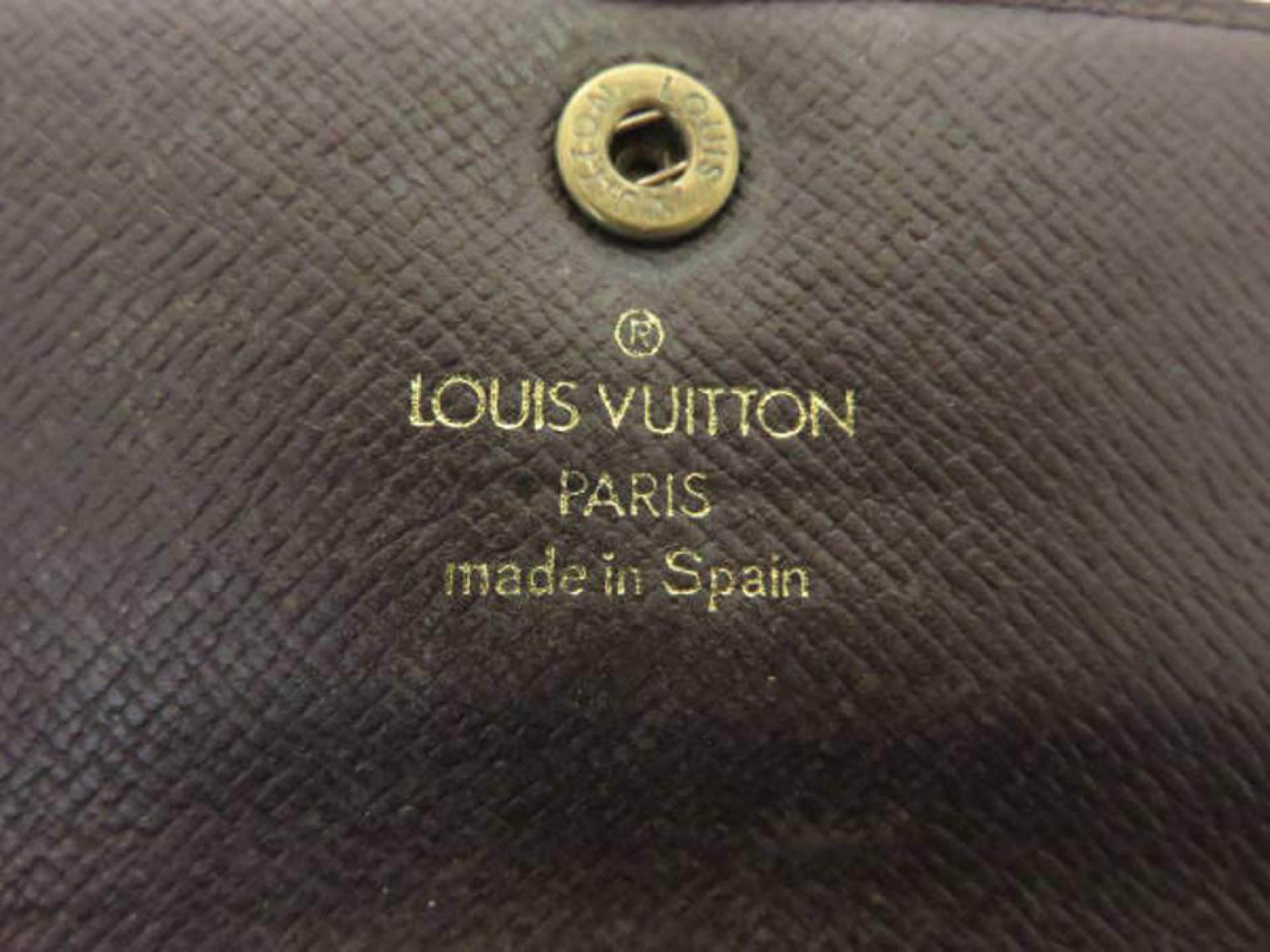 louis vuitton sarah wallet date code location