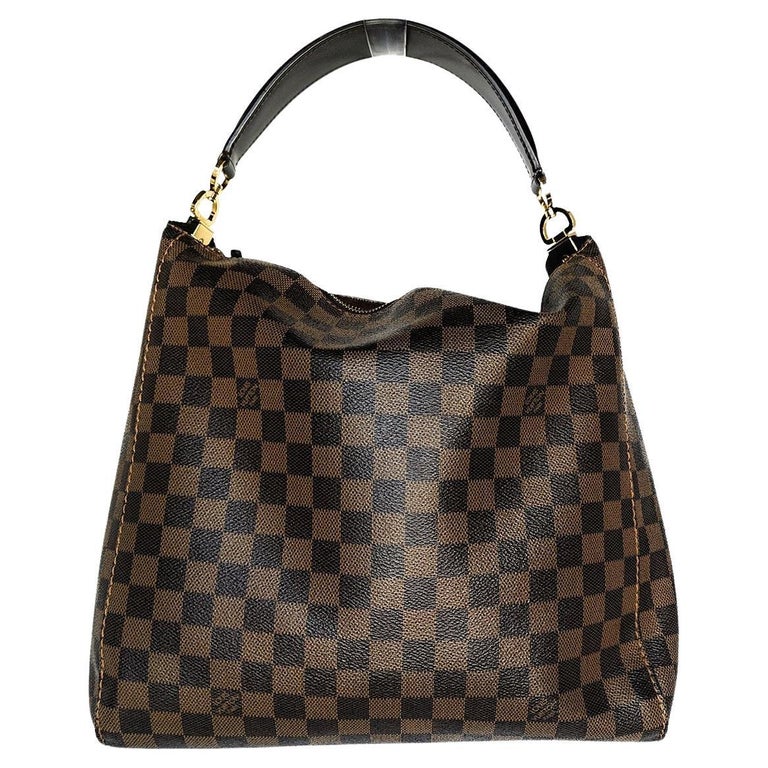Louis Vuitton Damier Ebene Portobello PM Bag For Sale