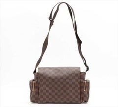 Louis Vuitton Damier Ebene Reporter Melville Messenger Crossbody Bag 861639