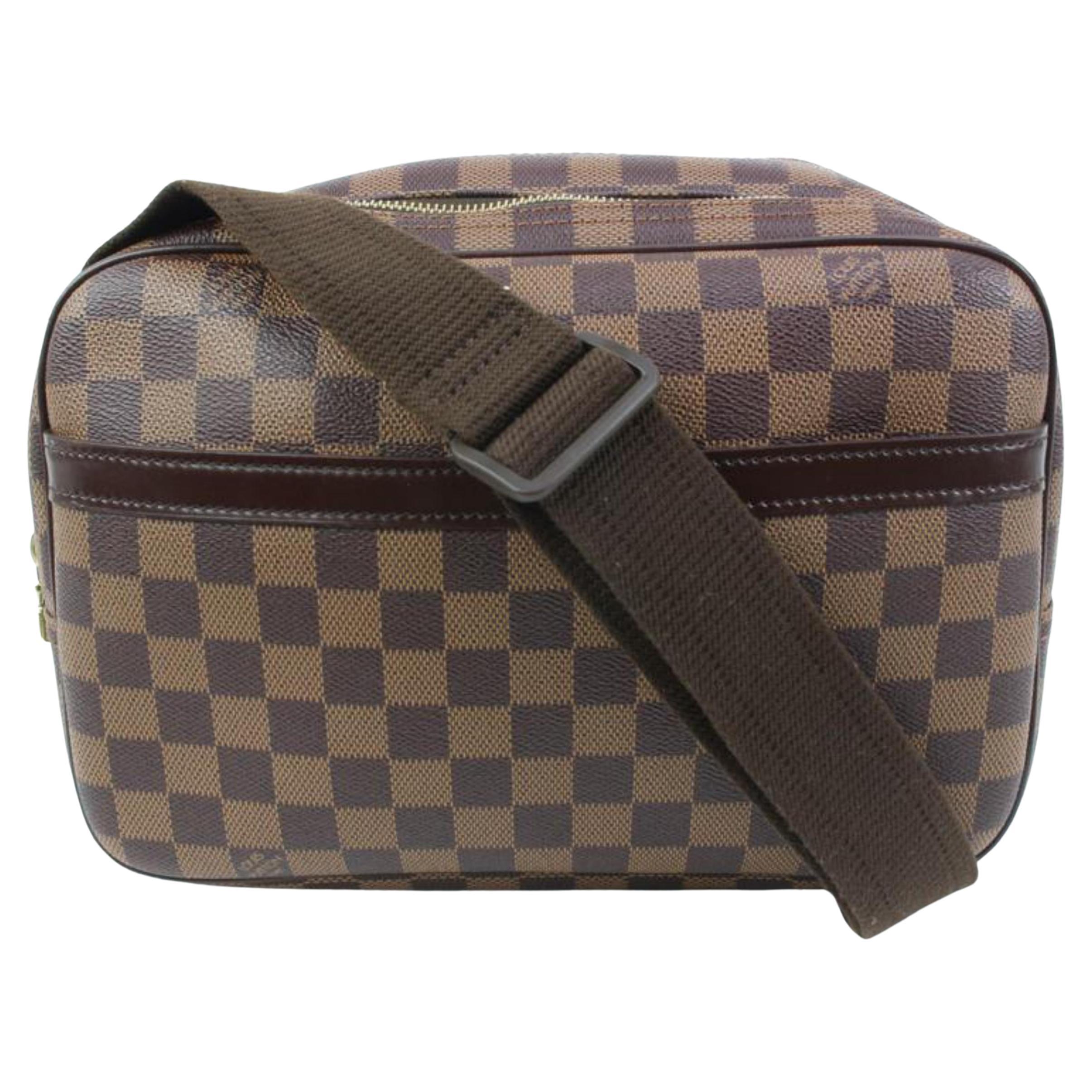 LOUIS VUITTON brown POCHETTE MARLY BANDOULIERE DAMIER Crossbody Bag at  1stDibs