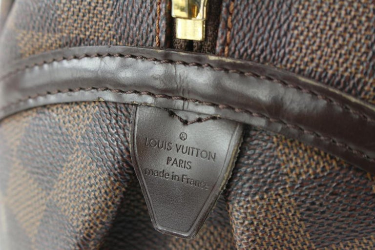 Louis Vuitton Damier Ebene Rivington GM Bowler 40lk613s For Sale