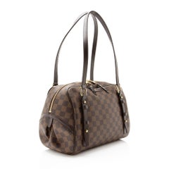 Louis Vuitton Damier Ebene Rivington GM Satchel