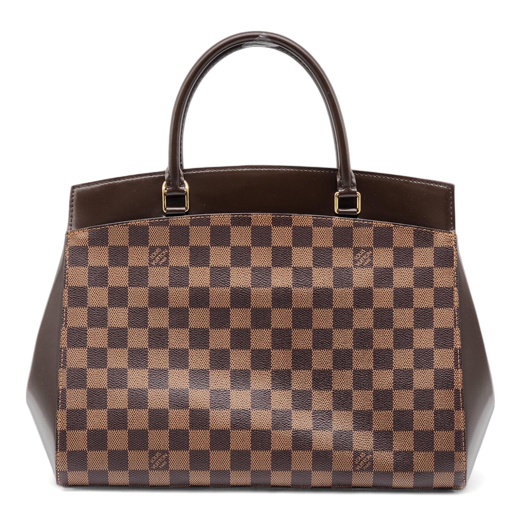 Marron Louis Vuitton Sac à main Rivoli MM Damier ébène en vente