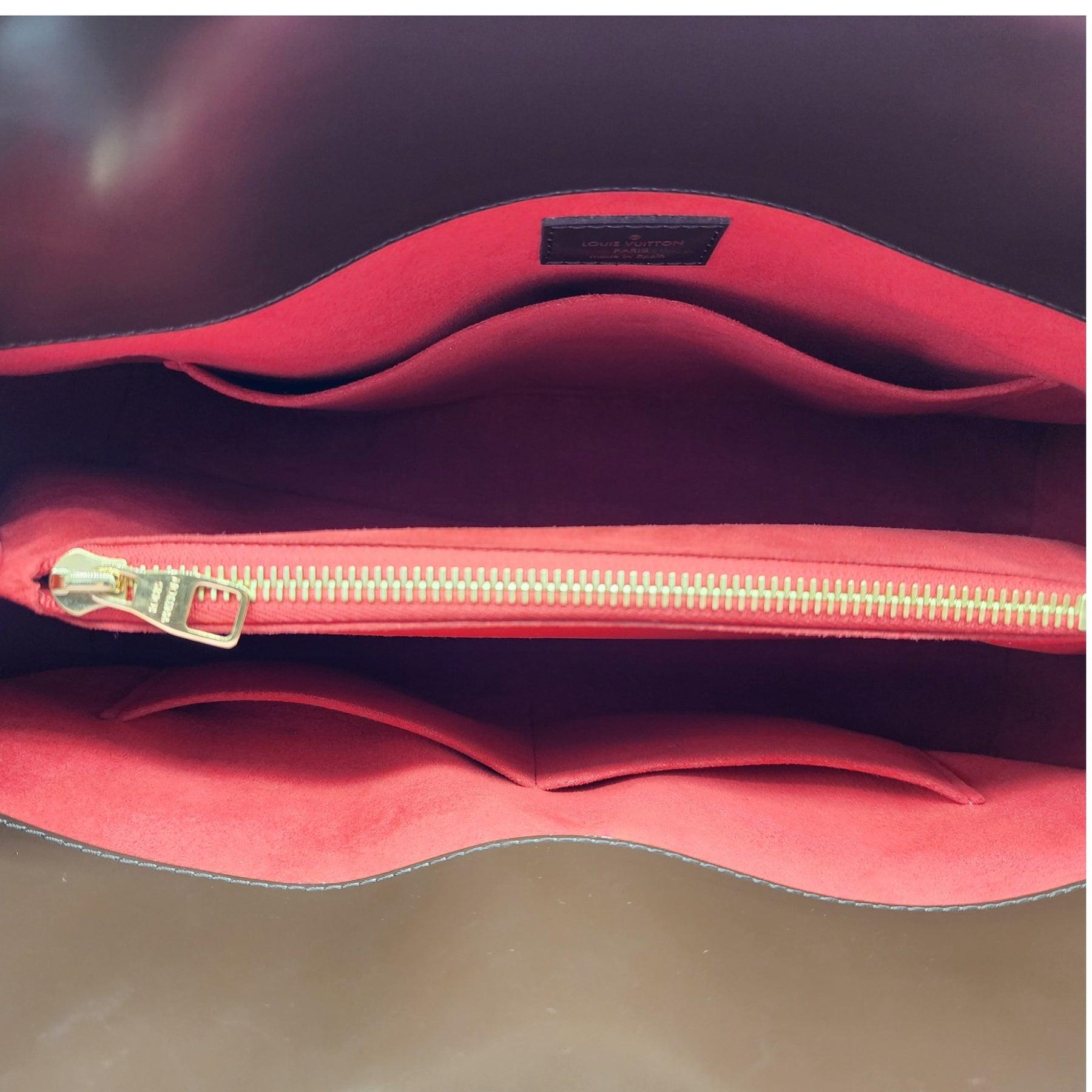 Louis Vuitton Sac à main Rivoli MM Damier ébène en vente 4