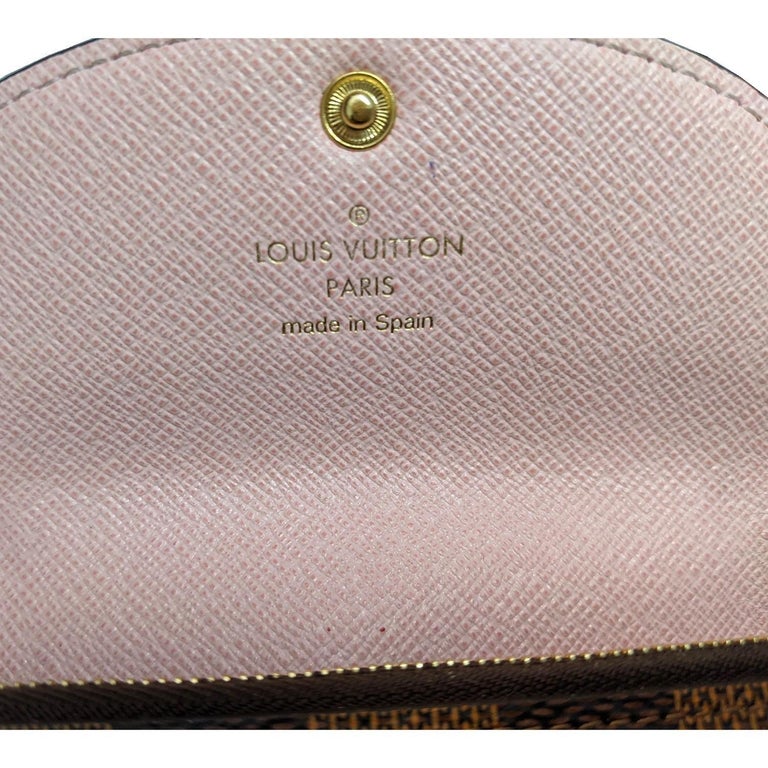 Louis Vuitton Rose Ballerine Damier Azur Canvas Rosalie Coin Purse -  Yoogi's Closet