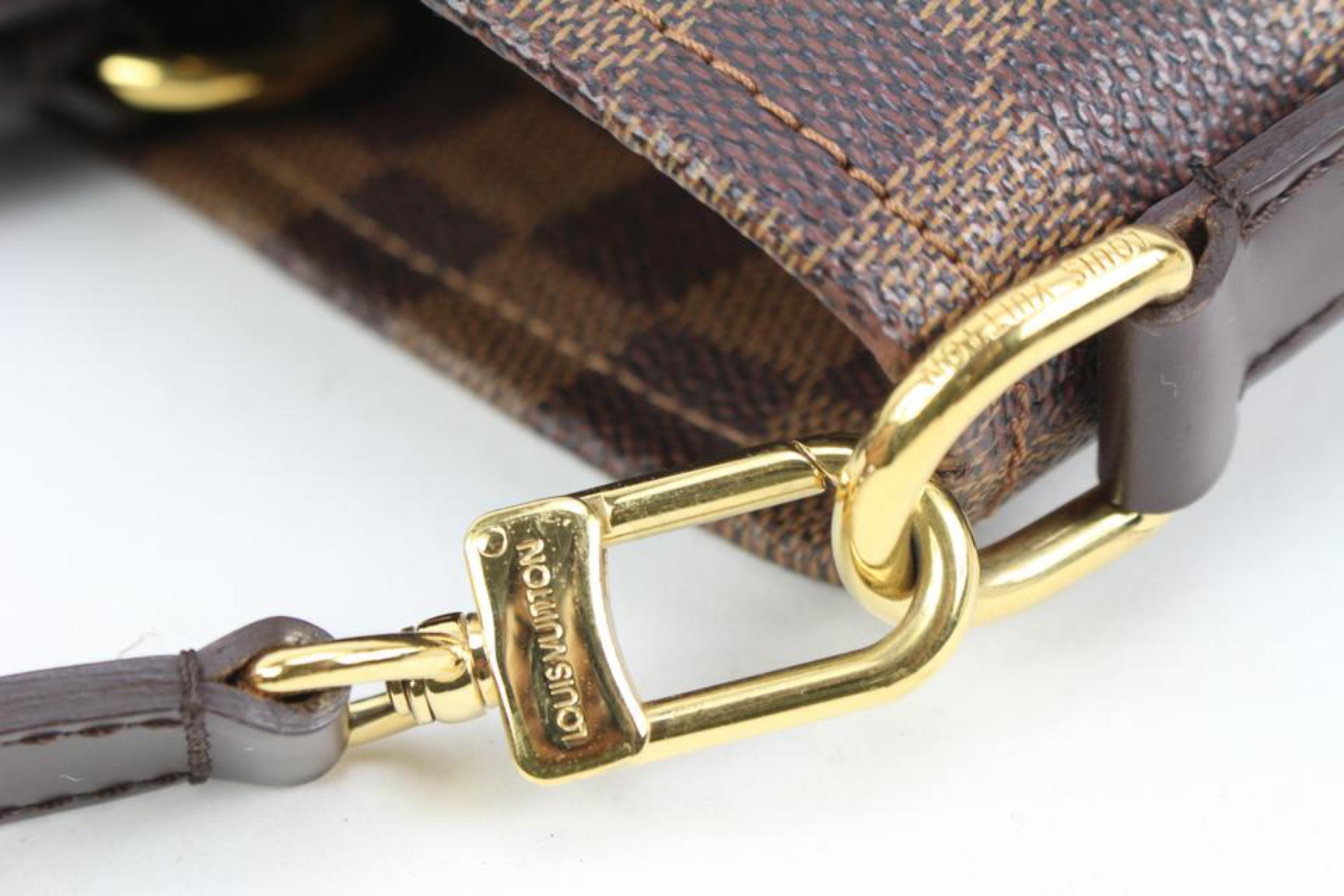 Louis Vuitton Damier Ebene Rosebery 2way Crossbody Tote Bag 41lk81 For Sale 2
