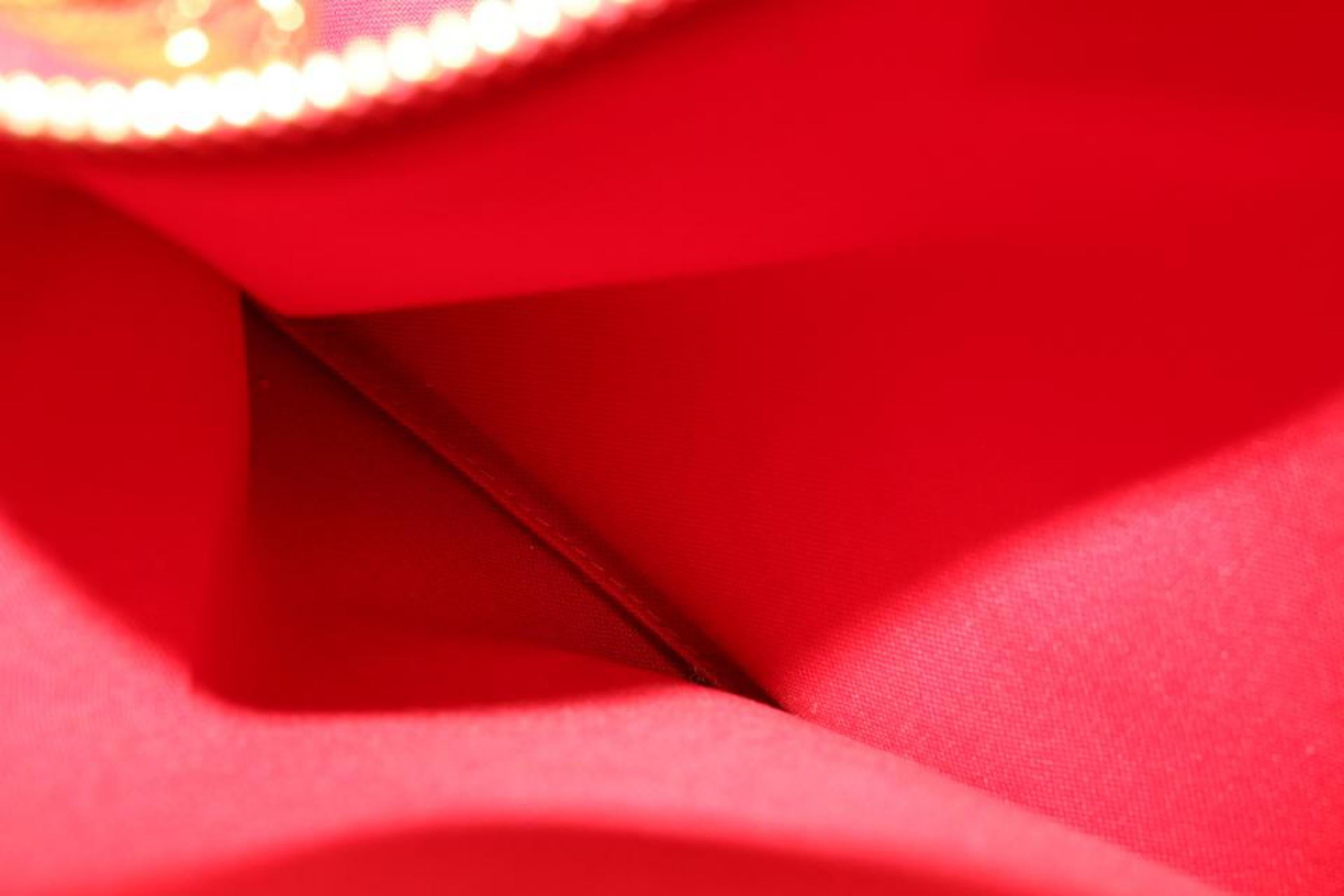 Louis Vuitton - Sac fourre-tout à bandoulière « 2way » en damier ébène et rose, 41lk81 en vente 4