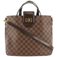 Louis Vuitton Damier Ebene Rosebery 2way Tote Bag 119lv37