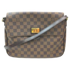 Louis Vuitton Damier Ebene Rosebery Besace Crossbody Flap Bag 861643