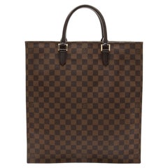 Louis Vuitton Damier Ebene Sac Plat Tote