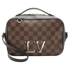 Louis Vuitton Damier Ebene Santa Monica Shoulder Bag