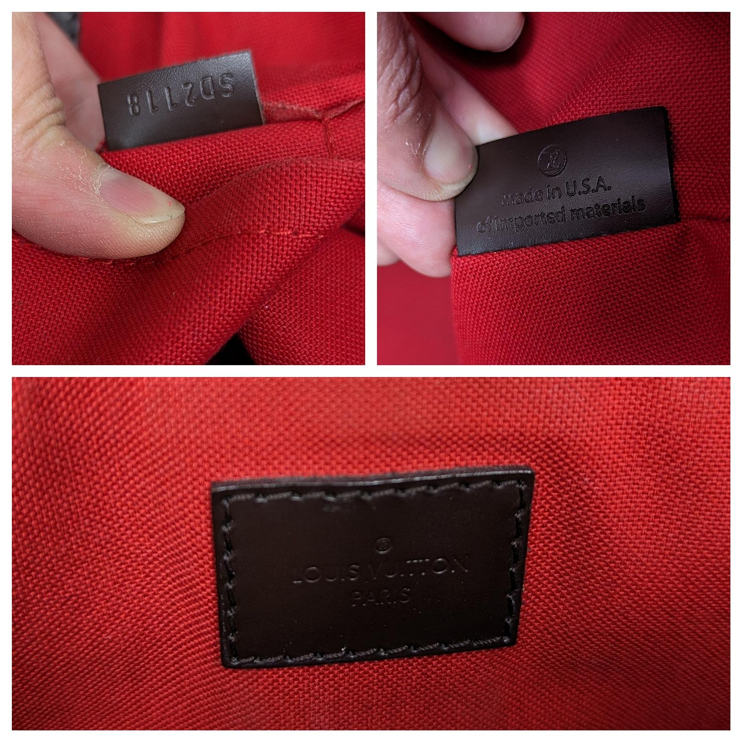 Louis Vuitton Damier Ebene Siena MM Bag 3