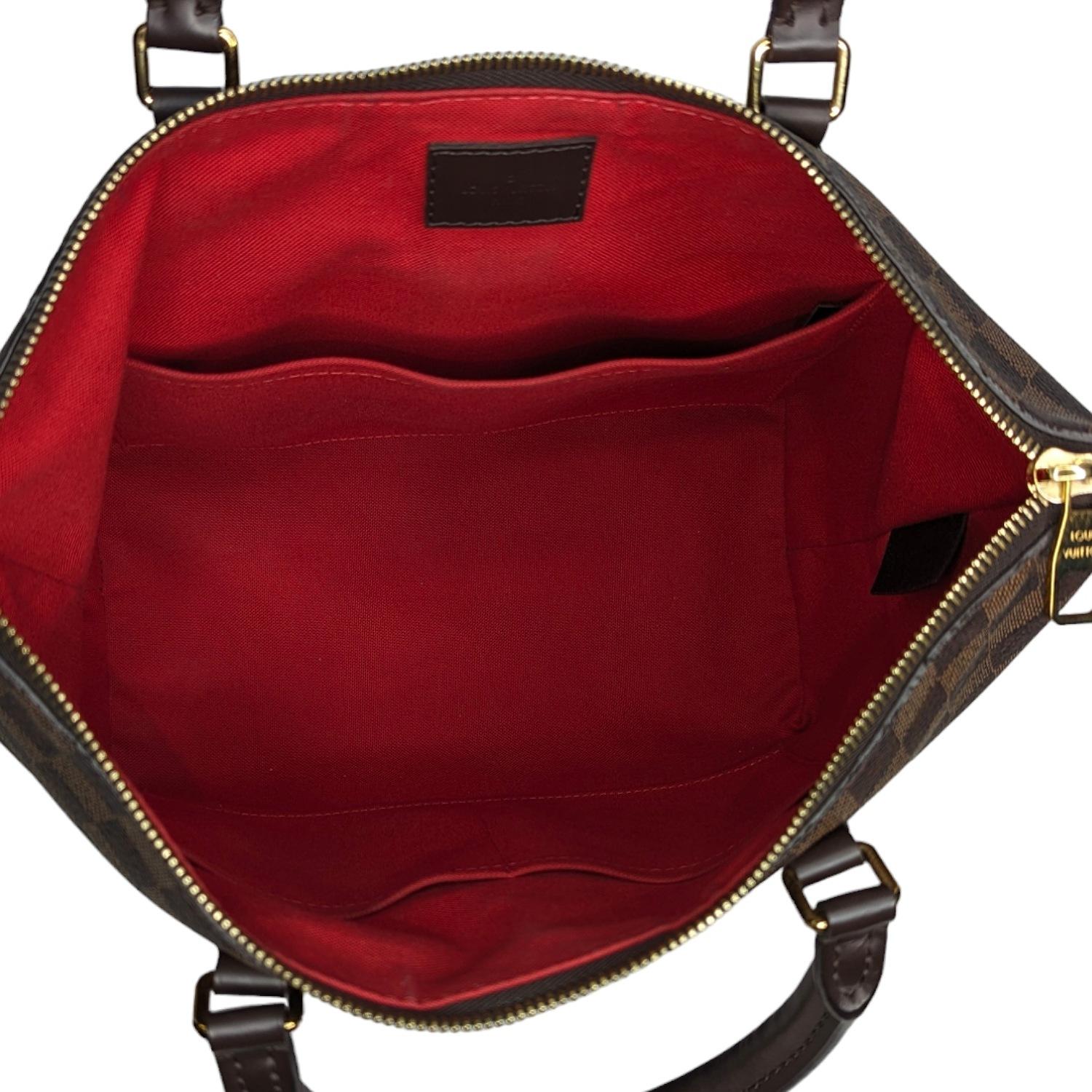 Louis Vuitton Damier Ebene Siena PM Bag In Excellent Condition For Sale In Scottsdale, AZ