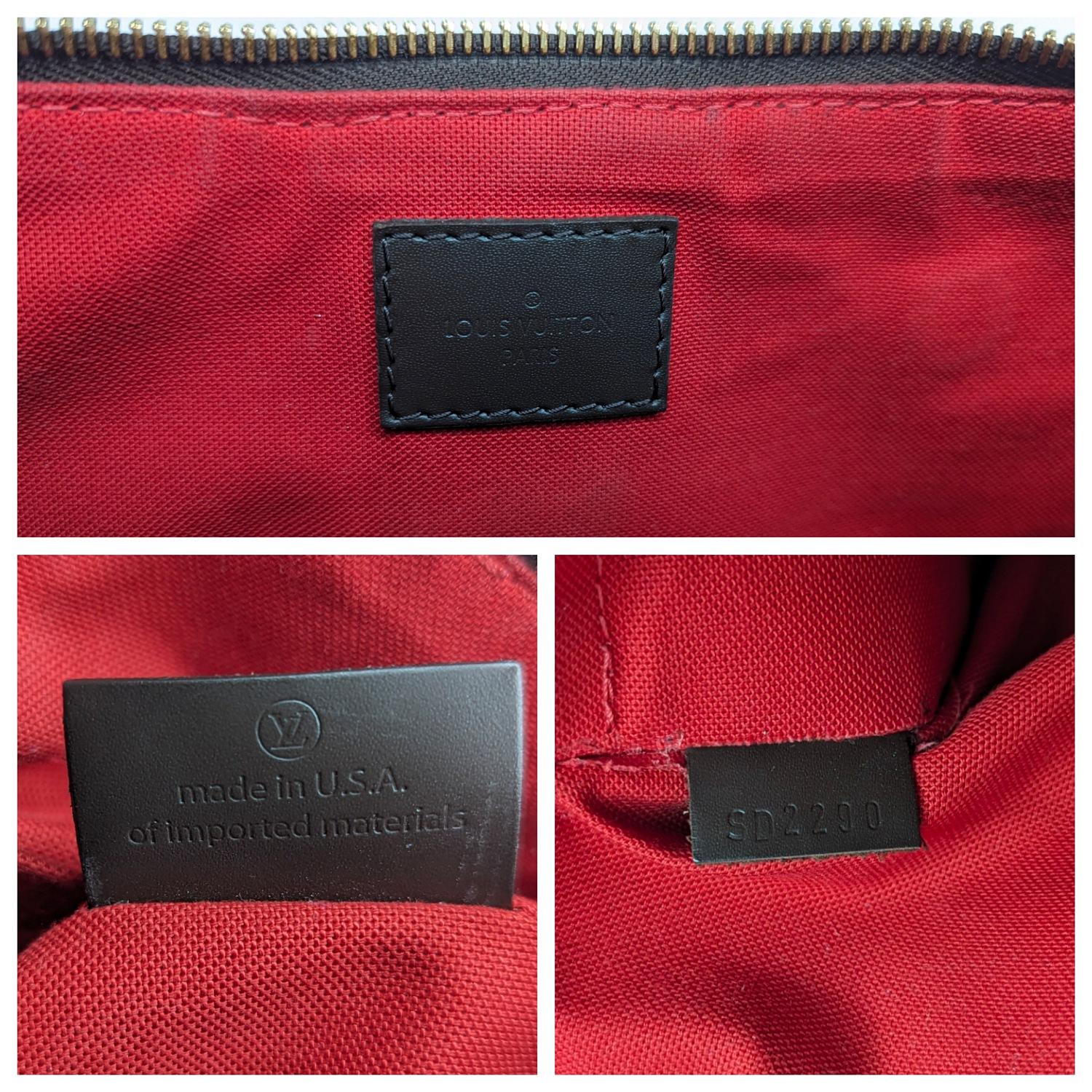 Women's Louis Vuitton Damier Ebene Siena PM Bag For Sale