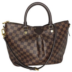 Louis Vuitton - Sac Damier ébène Siena PM
