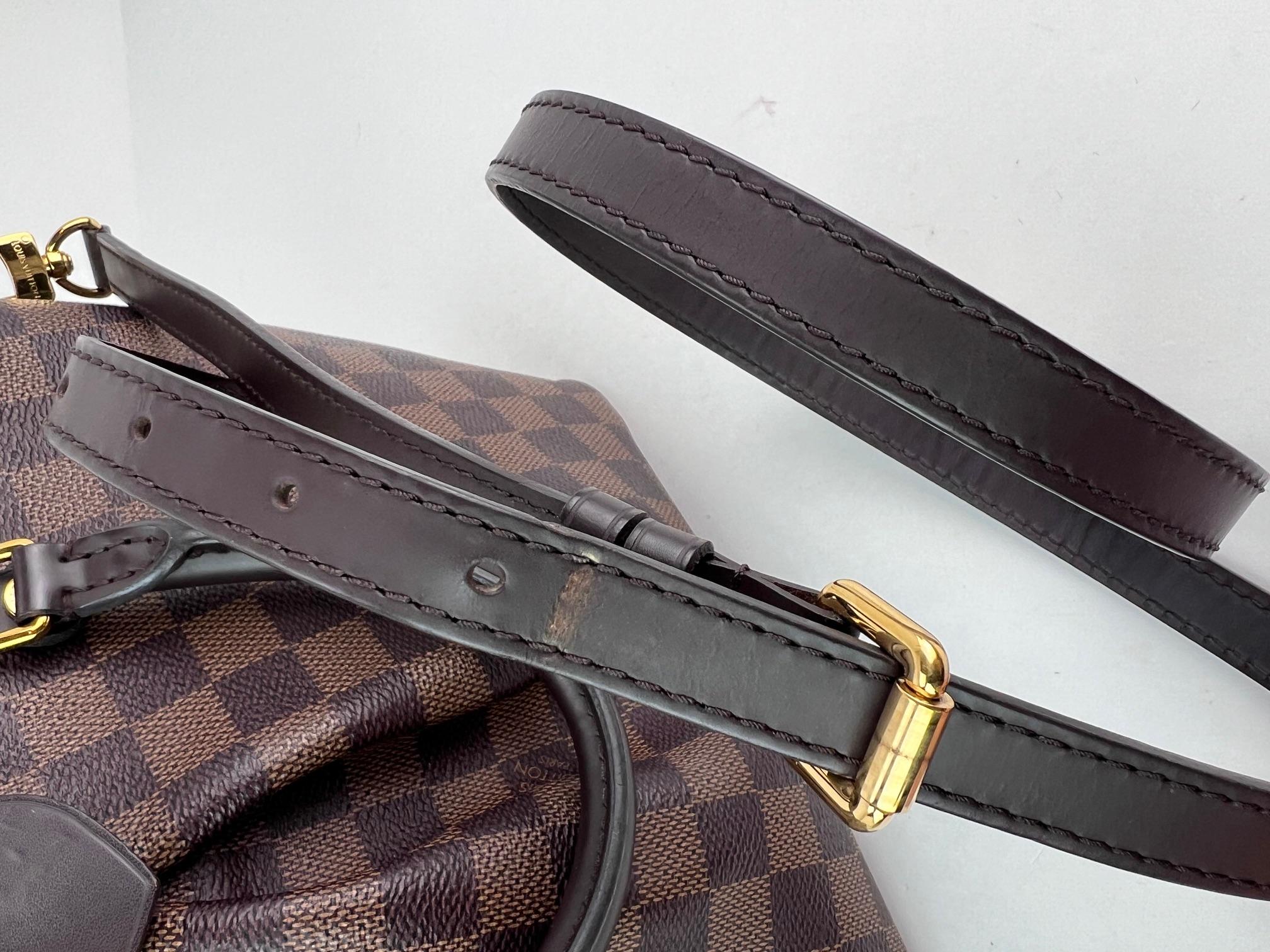 Louis Vuitton Damier Ebene Siena PM Shoulder Bag For Sale 6