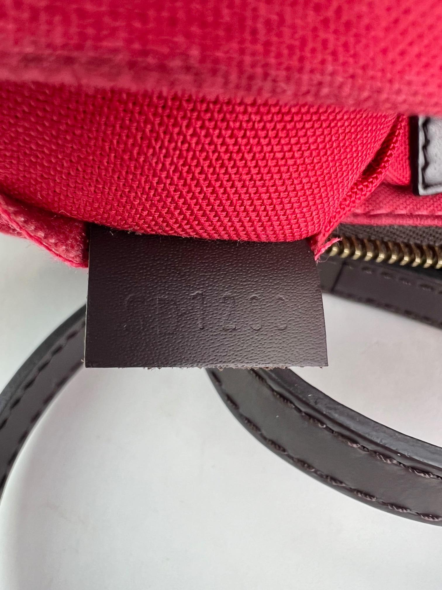 Louis Vuitton Damier Ebene Siena PM Shoulder Bag For Sale 1