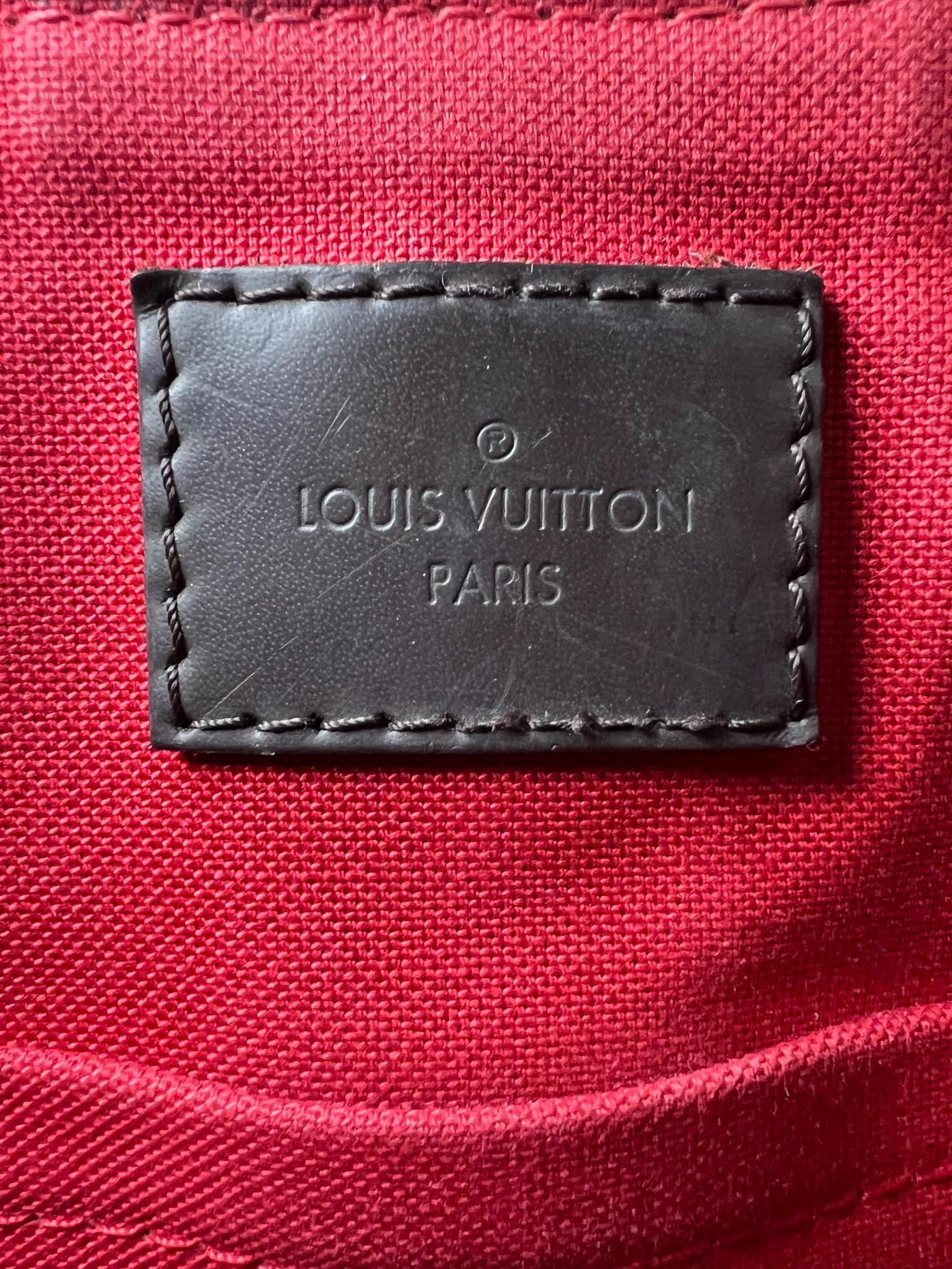 Louis Vuitton Damier Ebene Siena PM Shoulder Bag For Sale 3