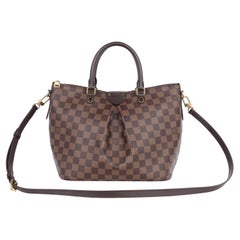 Louis Vuitton Damier Ebene Sienna Crossbody Bag Brown