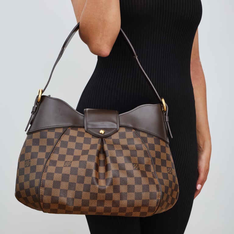 Louis Vuitton Damier Ebene Sistina GM Shoulder Bag For Sale at 1stDibs