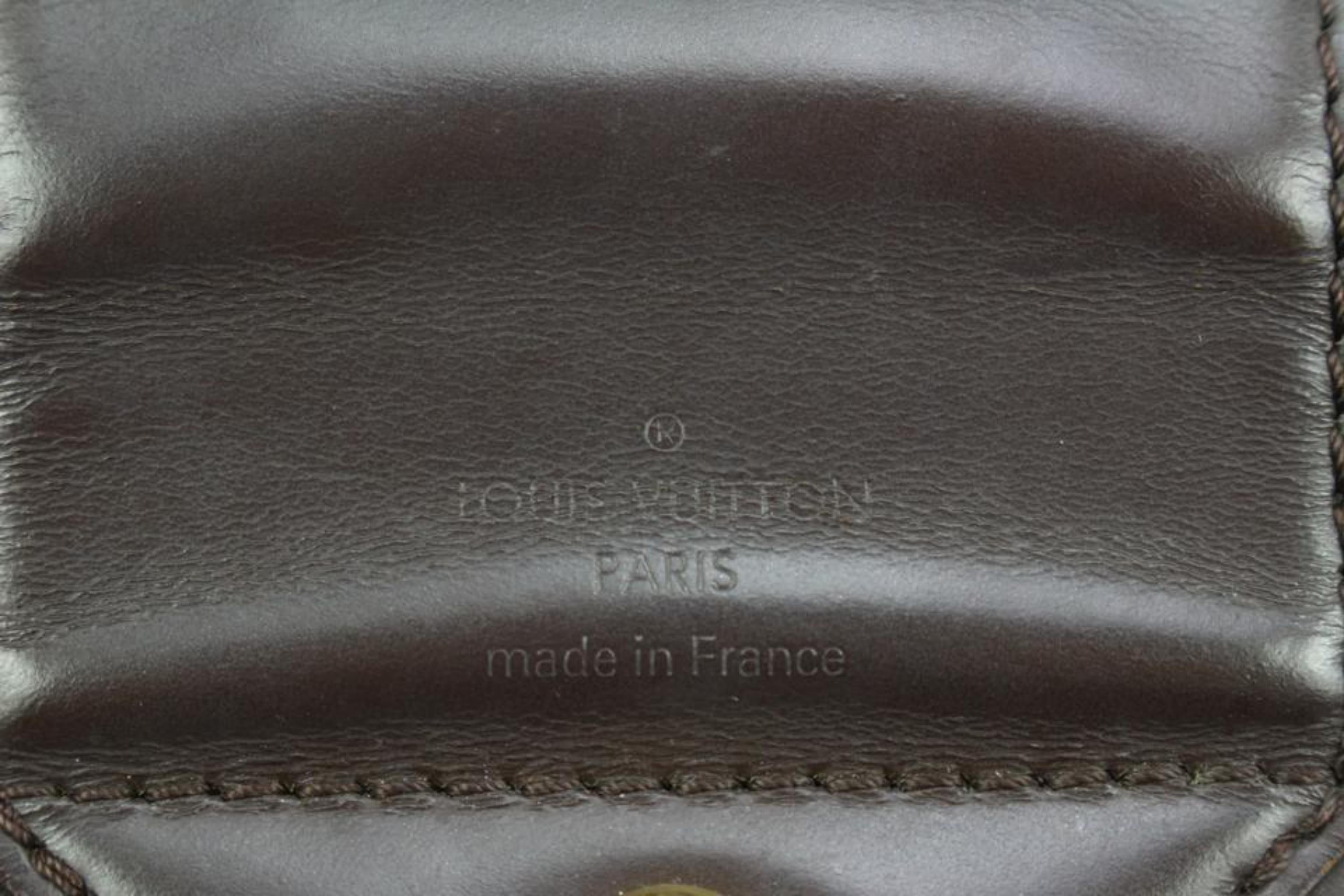 Louis Vuitton Damier Ebene Sistina PM Shoulder Bag 75lk328s For Sale 6