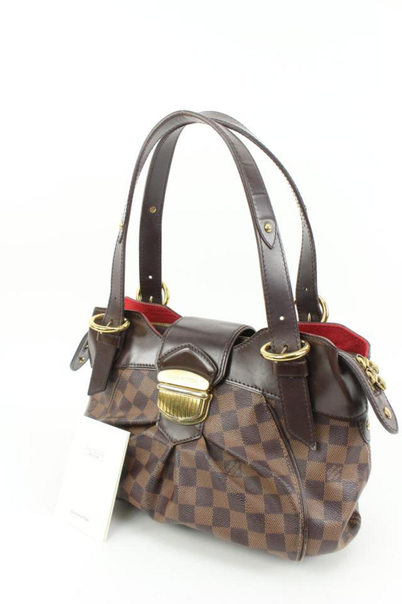 Louis Vuitton Damier Ebene Sistina PM Shoulder Bag 75lk328s
Date Code/Serial Number: FL2160
Made In: France
Measurements: Length:  14