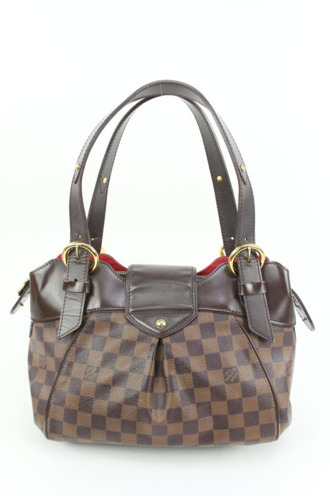 Louis Vuitton Damier Ebene Sistina PM Shoulder Bag 75lk328s For Sale 2