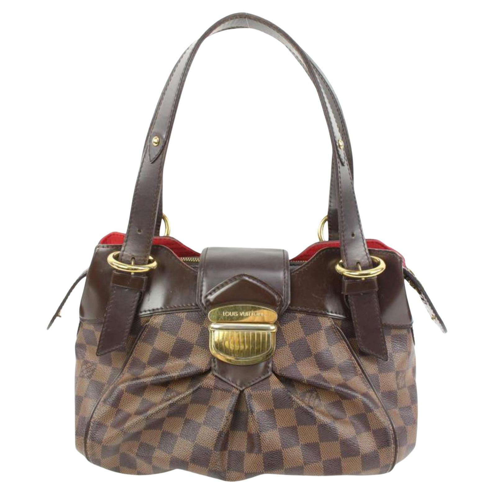 Louis Vuitton Damier Ebene Sistina PM Shoulder Bag 75lk328s For Sale