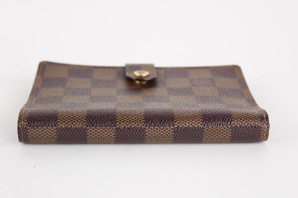 Louis Vuitton Damier Ebene Small Ring Agenda PM Diary Cover 5LVS1214 For Sale 2