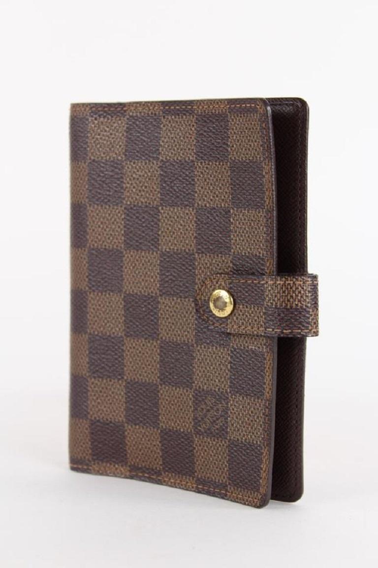 Louis Vuitton Small Damier Azur Ring Agenda Cover