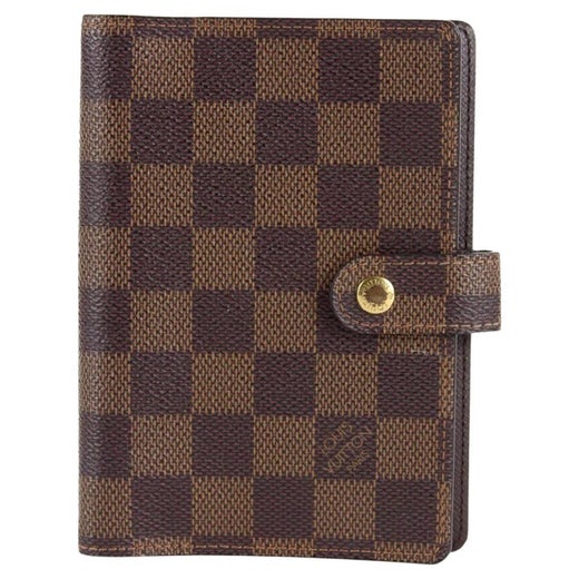 Sold at Auction: Louis Vuitton - Brown Damier Agenda - Medium Ring - Brown  LV Notebook