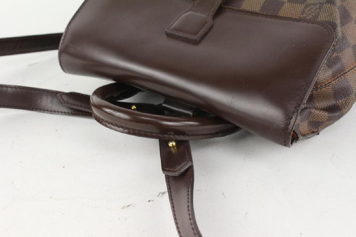 Women's Louis Vuitton Damier Ebene Soho Backpack 101lv1 For Sale