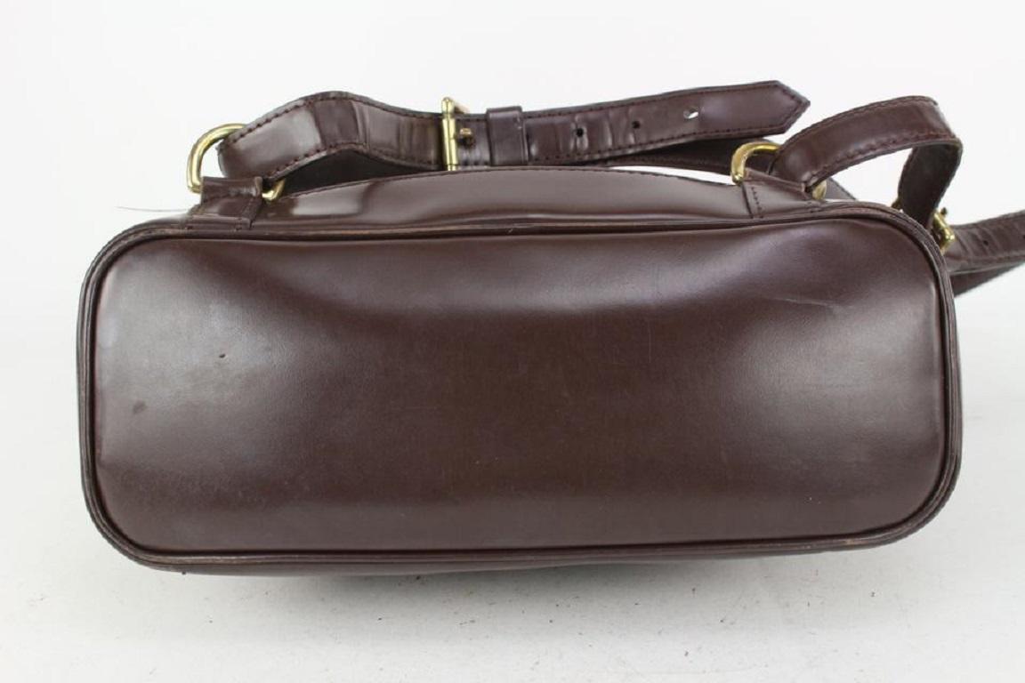 Women's Louis Vuitton Damier Ebene Soho Backpack 12lv2 For Sale