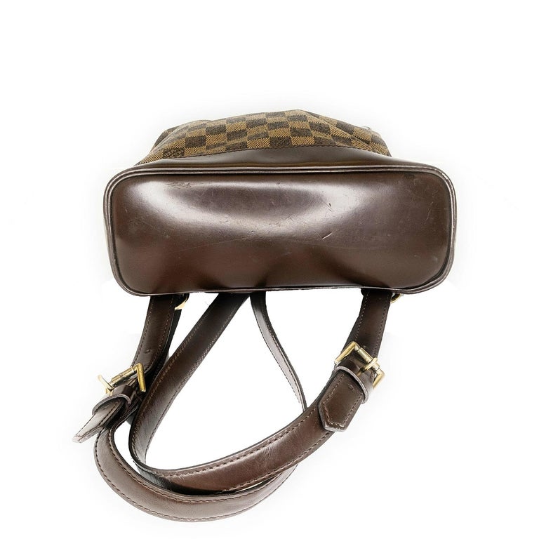 Vintage Louis Vuitton Damier Ebene Soho Backpack TH0054 040123
