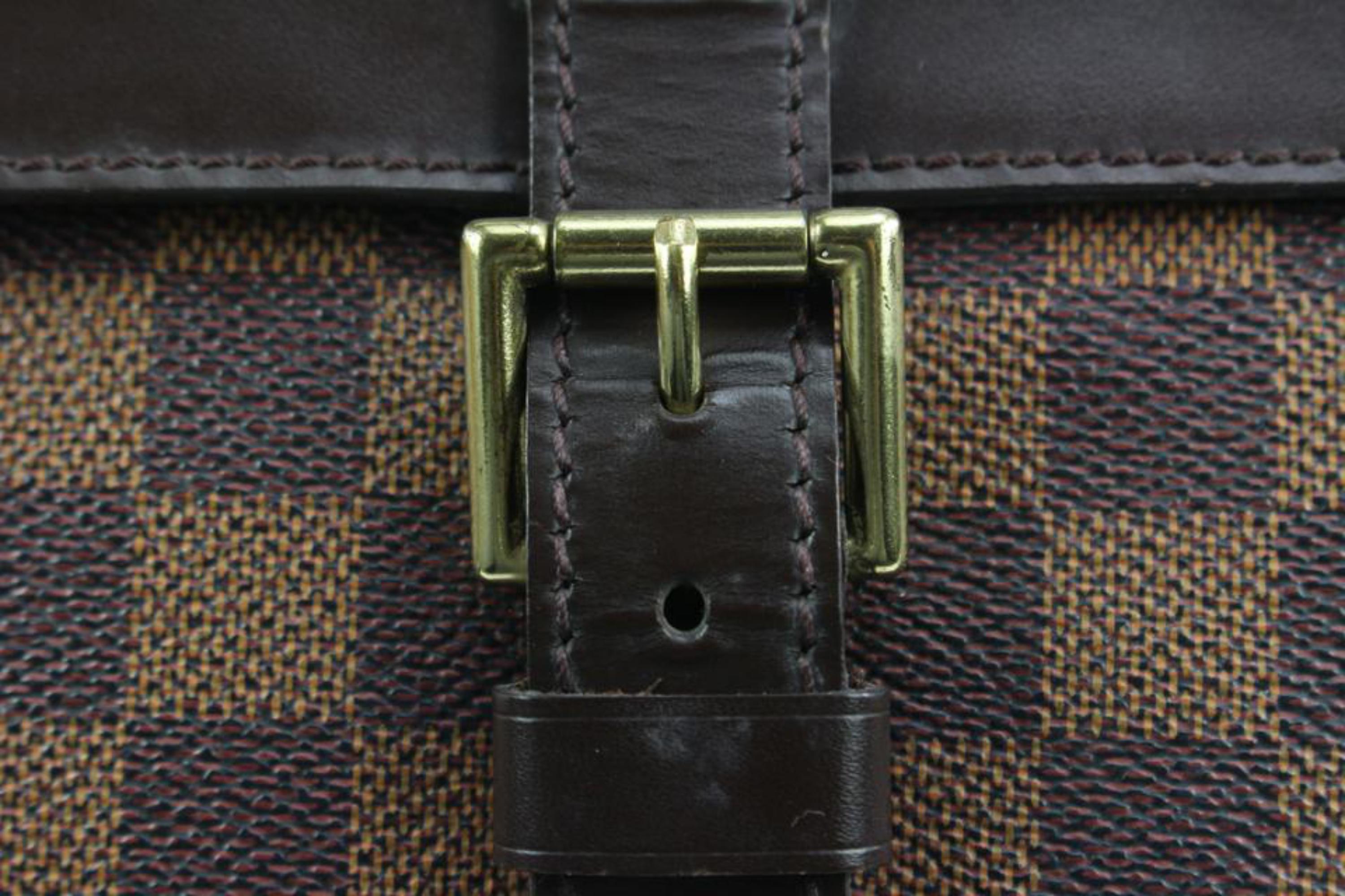 Louis Vuitton Damier Ebene Soho Backpack s210lv61 For Sale 4