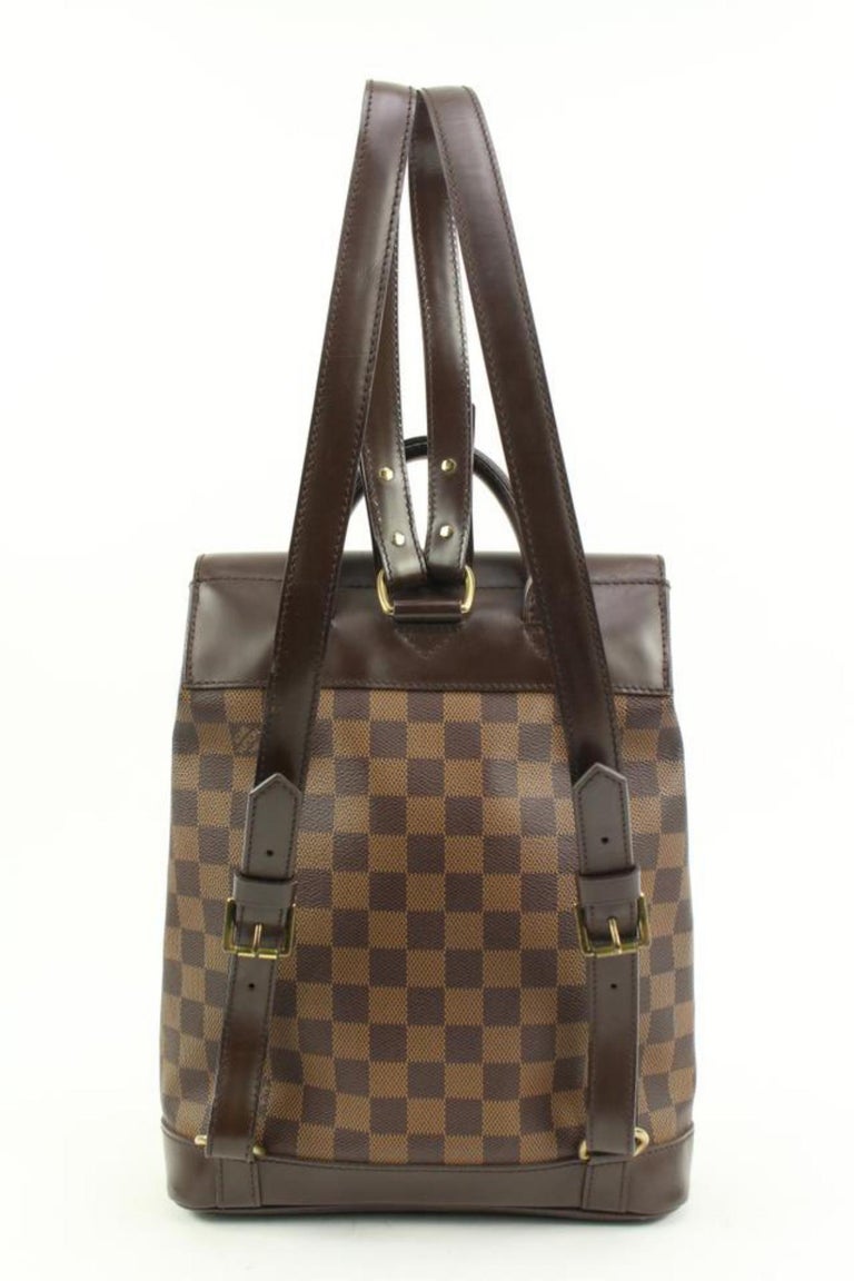 Louis Vuitton Damier Ebene Soho Backpack S29lv33 For Sale at
