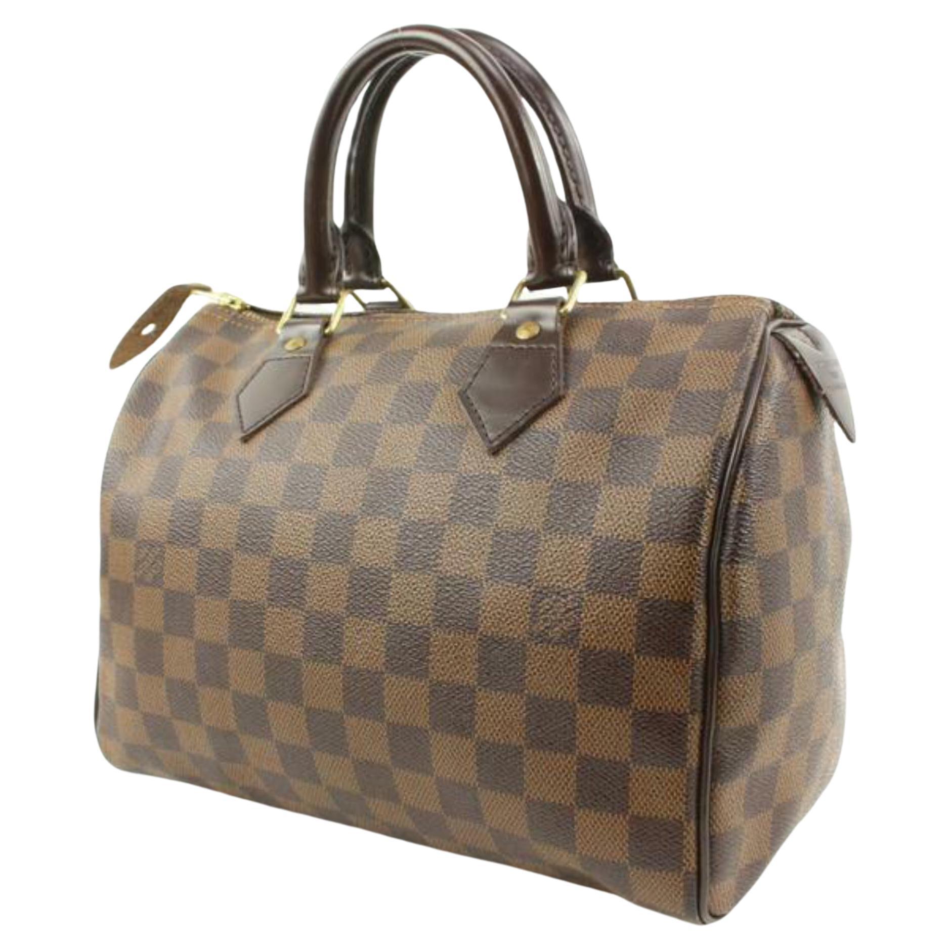 Louis Vuitton Speedy 25 Brown Damier Ebene