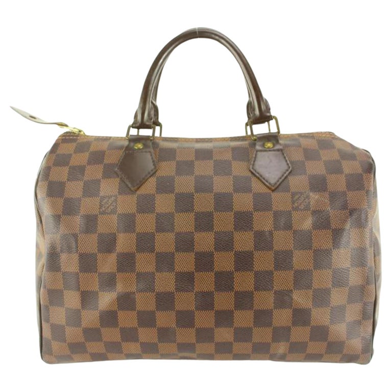 Louis Vuitton Damier Ebene Speedy 30 7lk526s For Sale at 1stDibs | louis  vuitton purses, speedy 20