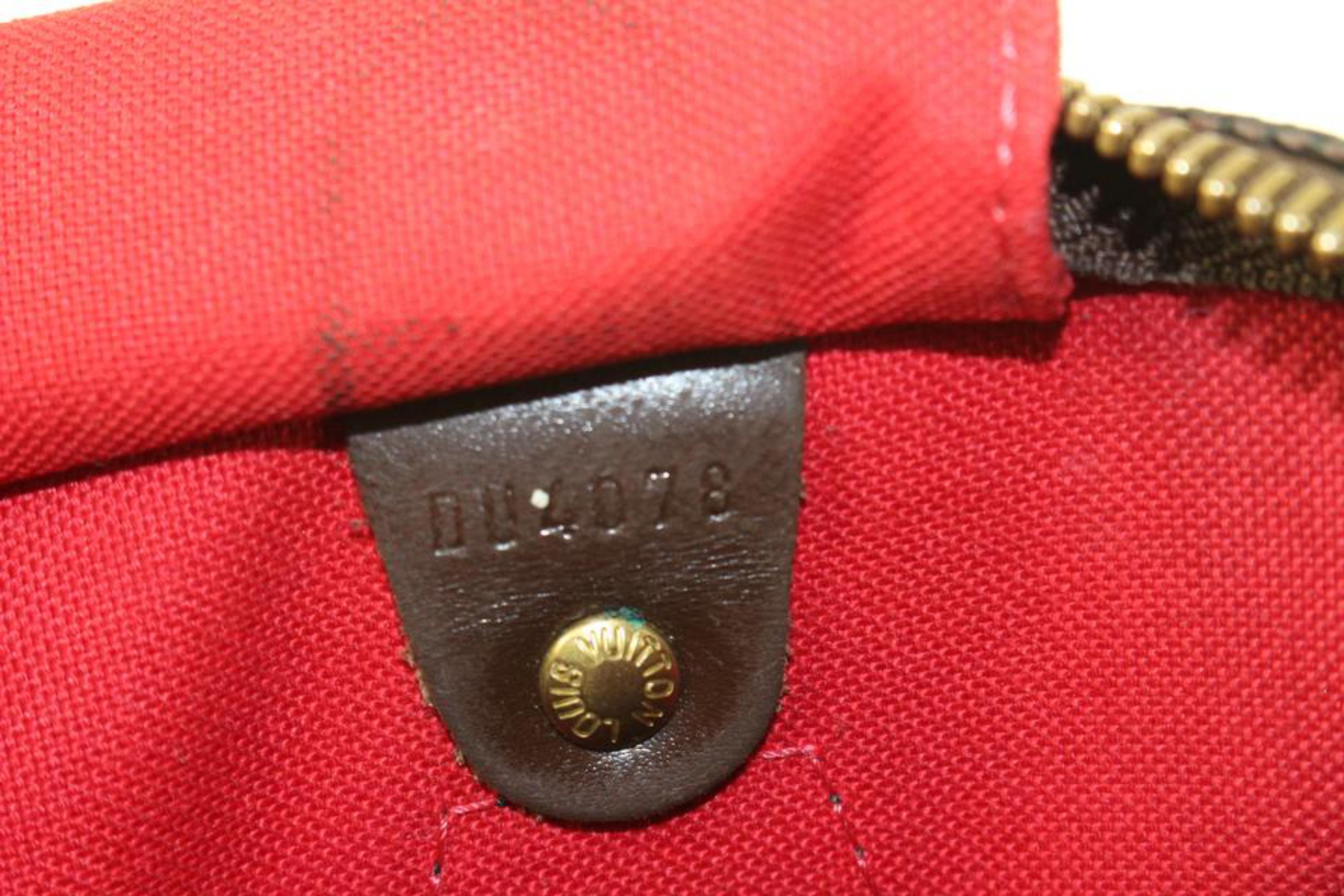 Louis Vuitton Damier Ebene Speedy 30 Boston 1lz526s For Sale 3