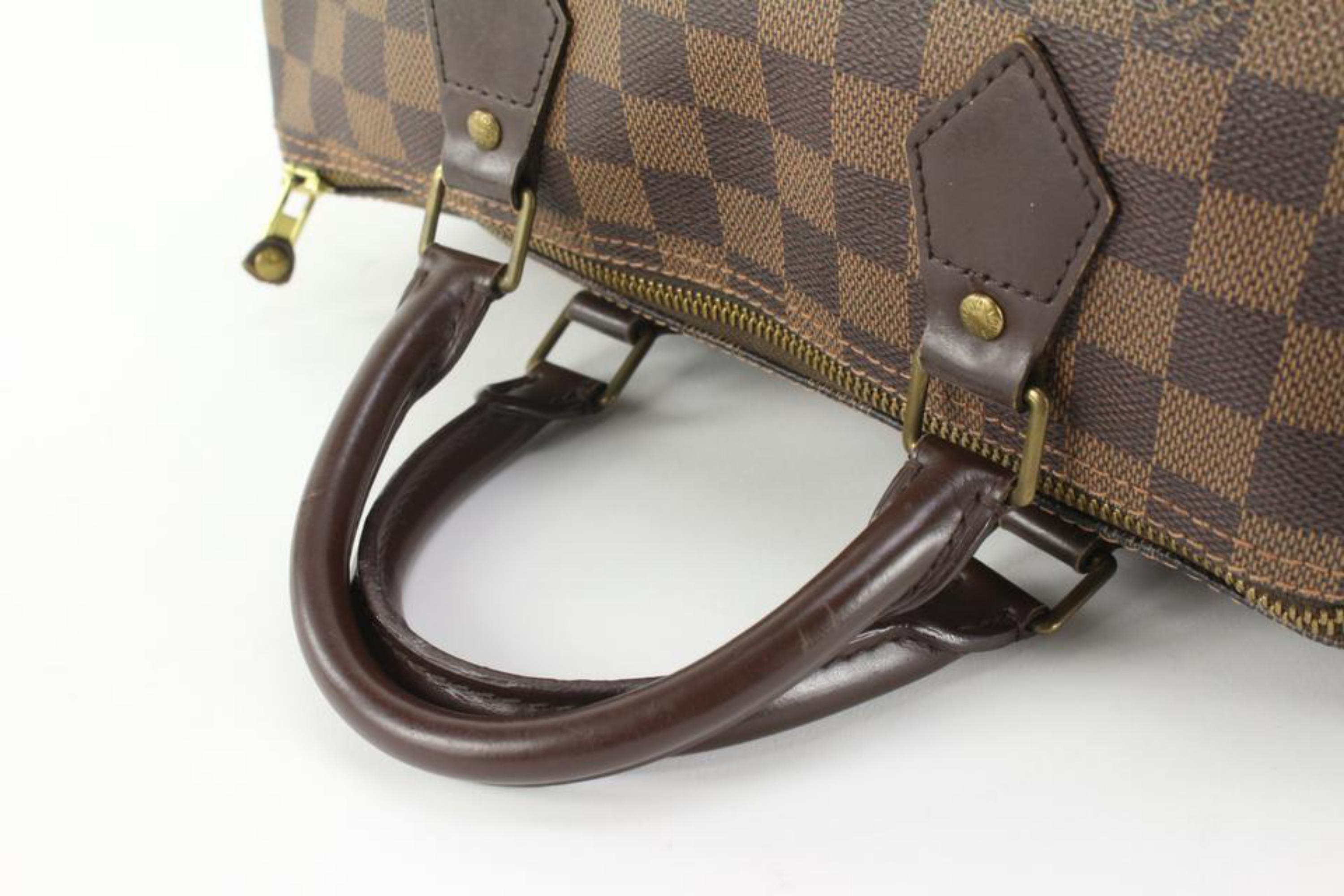 Women's or Men's Louis Vuitton Damier Ebene Speedy 30 Boston 1lz526s