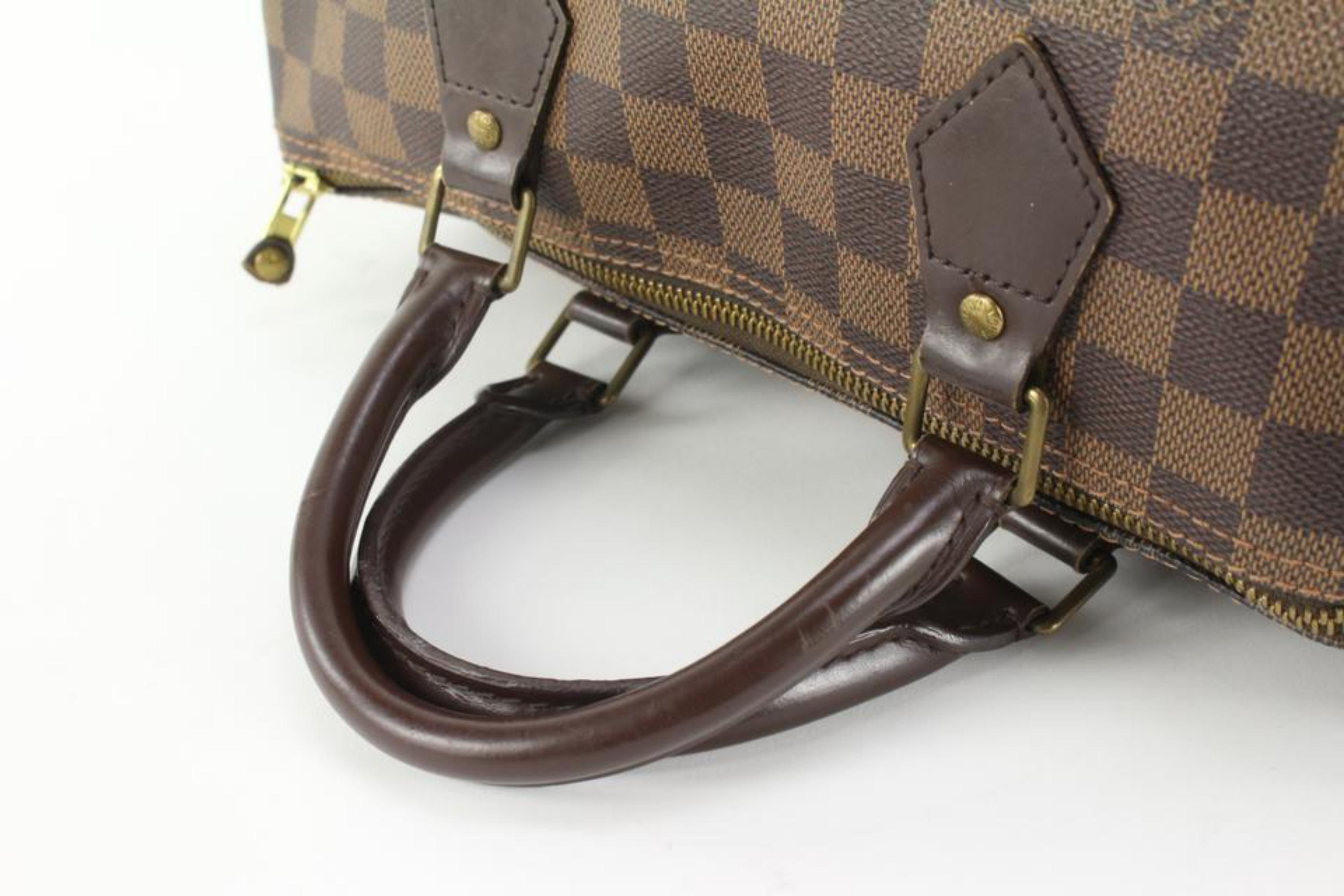 Women's or Men's Louis Vuitton Damier Ebene Speedy 30 Boston 1lz526s For Sale