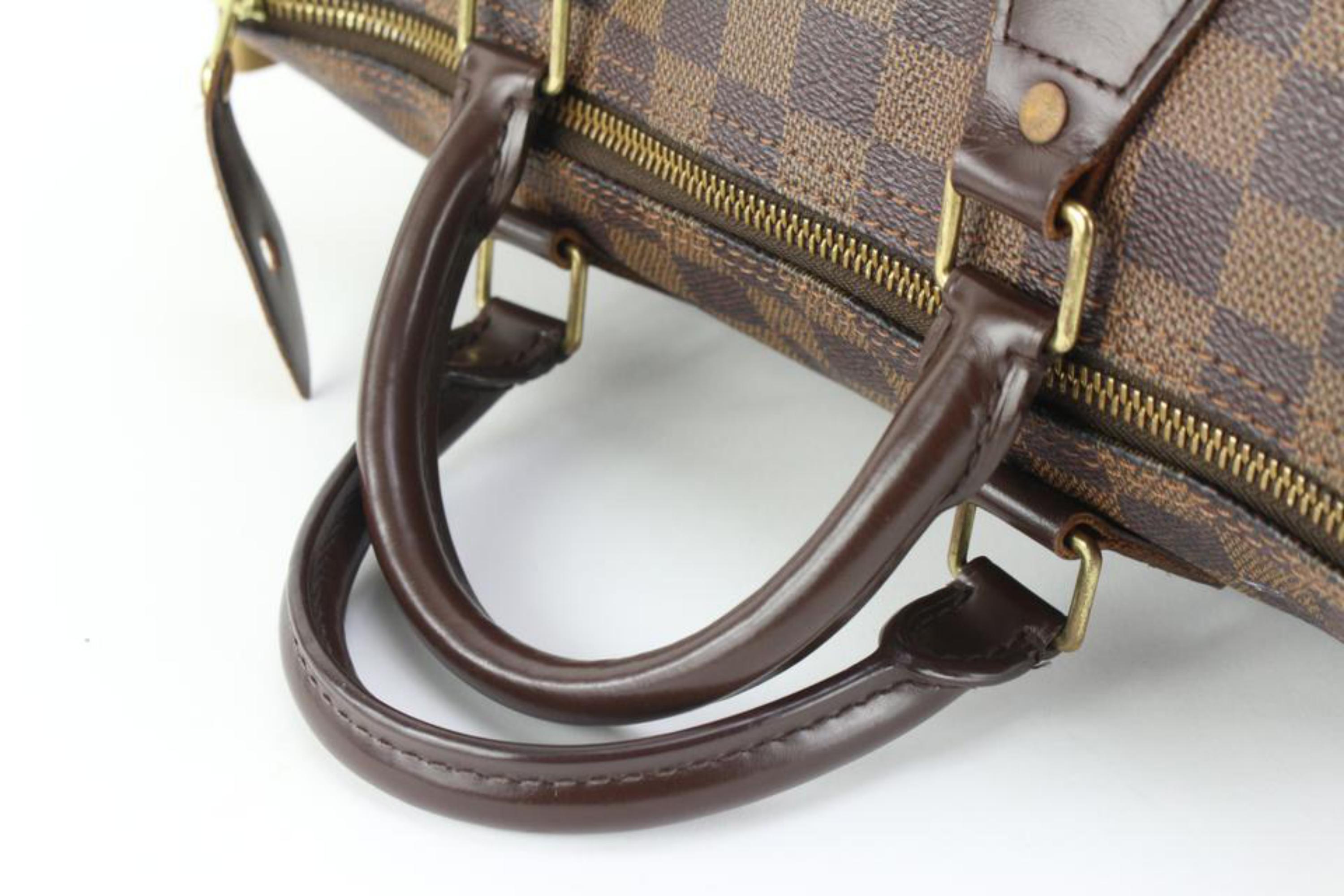 Louis Vuitton Damier Ebene Speedy 30 Boston Bag 25lk517s 2