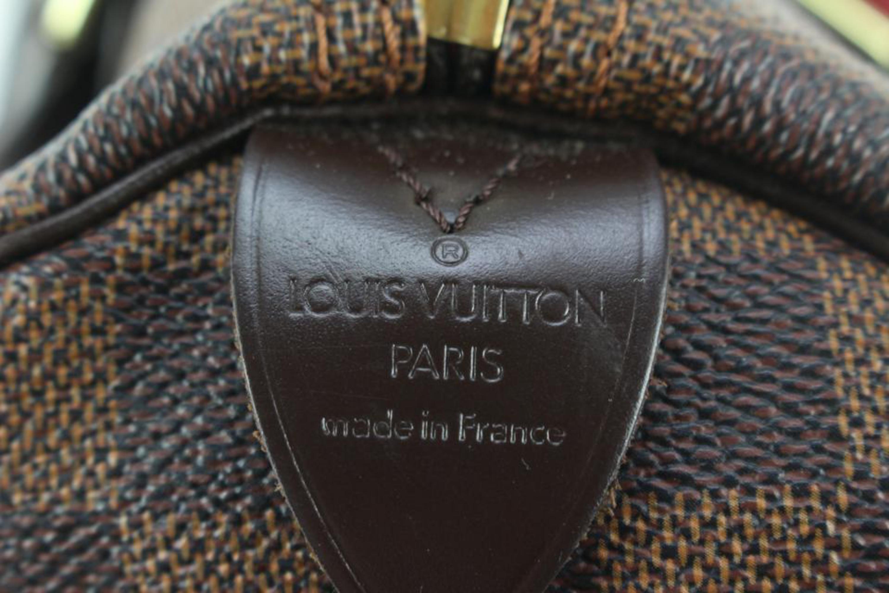 Louis Vuitton Damier Ebene Speedy 30 Boston Bag 51lz62s For Sale 2